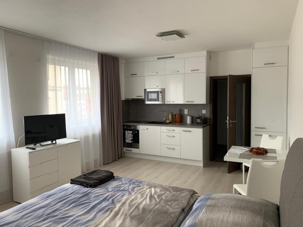 Modern Apartment In The City Center Plzen Exterior photo